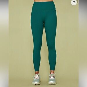 Carbon38 Ribbed 7/8 Leggings Small